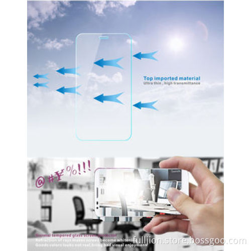 Super Anti-fingerprint Tempered Glass Mobile Phone Screen Protectors for LG G2
